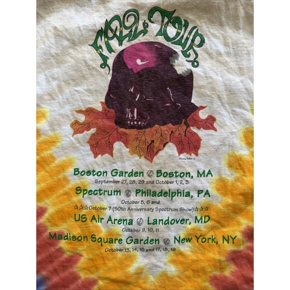 Vintage 1994 Grateful Dead Harvester Fall Tour Graphic Short Sleeve XL Shirt - Picture 9 of 9
